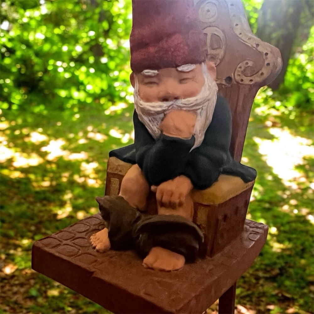 Whimsical Garden Gnome Statue
